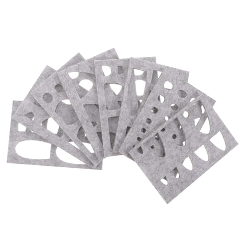 Housoutil 1 Set Filzschablonen Schablonen Bastelnadelfilz Formschablonen Nadelfilz Kit Wollfilz Formvorlagen Nadelfilz Schablonen Filzapplikationswerkzeug Tierbedarf von Housoutil