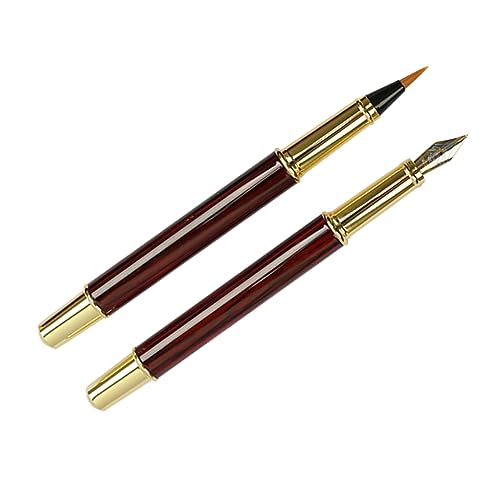 Housoutil 1 Set Füllfederhalter Für Kalligraphie Pinsel Austauschbares Pinselstift Set Nachfüllbare Stifte Für Erwachsene Kunstpinselstifte Kalligraphie Stifte Füllfederhalter Housoutil 1 Set Füllfederhalter Für Kalligraphie Pinsel Austauschbares Pinselstift Set Nachfüllbare Stifte Für Erwachsene Kunstpinselstifte Kalligraphie Stifte Füllfederhalter von Housoutil