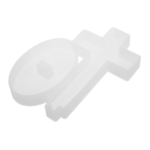 Housoutil 1 Set Kreuzformform Mit Basis -epoxidharz -silikonform Großer Religiöser Schimmel Für Aroma DIY -kerzen Basteln Seifendekoration von Housoutil