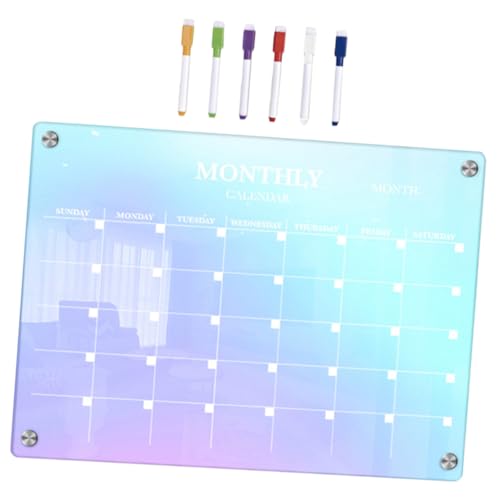 Housoutil 1 Set Notizblock Stift Magnettafel Whiteboard Marker Trocken Abwischbarer Organizer Große Magnettafel Erster Trocken Abwischbarer Kalender Magnetischer Kalender Für Den Housoutil 1 Set Notizblock Stift Magnettafel Whiteboard Marker Trocken Abwischbarer Organizer Große Magnettafel Erster Trocken Abwischbarer Kalender Magnetischer Kalender Für Den von Housoutil