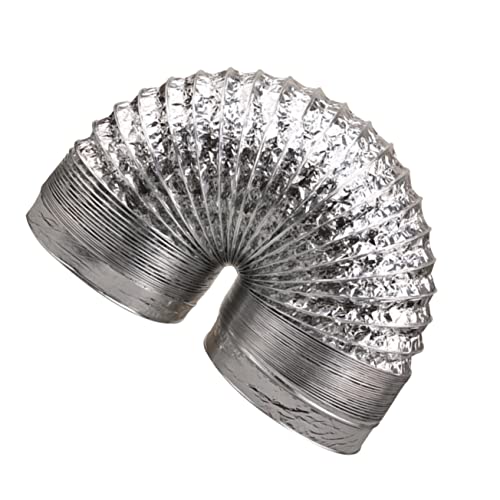 Housoutil 1 Stück Aluminium Folien Duct Schlauch Hitzebeständig Flexible Ventilation für Klimaanlage Abluftsystem für Badezimmer Gewächshäuser und Heizungsanwendungen Housoutil 1 Stück Aluminium Folien Duct Schlauch Hitzebeständig Flexible Ventilation für Klimaanlage Abluftsystem für Badezimmer Gewächshäuser und Heizungsanwendungen von Housoutil