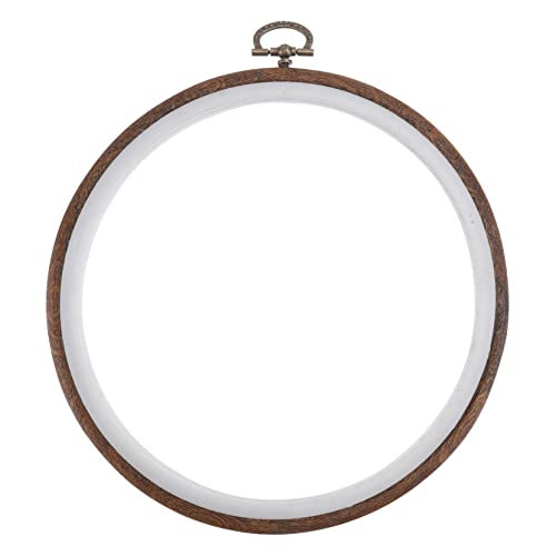 Housoutil 1 Stück DIY Stickrahmen Vielseitig Einsetzbar für Stickarbeiten Zubehör für Anfänger und Hobbyisten der Handarbeit von Housoutil