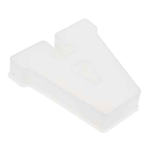 Housoutil 1 Stück Desktop Buchstabenform Große Silikonform für DIY Dekoration Kristall Epoxy Gießform für Bastelprojekte für Bastelbegeisterte von Housoutil