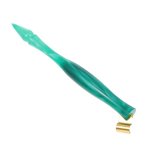 Housoutil 1 Stück Dip-Pen-Halter Schräghalter Füllfederhalter eintauchen geformt für Dip-Stift kalligraphie stifte kassenrollen griff Schulbedarf Schräger Kalligrafie-Stifthalter Harz Green Housoutil 1 Stück Dip-Pen-Halter Schräghalter Füllfederhalter eintauchen geformt für Dip-Stift kalligraphie stifte kassenrollen griff Schulbedarf Schräger Kalligrafie-Stifthalter Harz Green von Housoutil