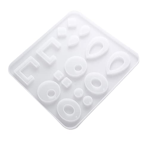 Housoutil 1 Stück Diy Kristall Epoxidharz Silikonform für Schmuckherstellung Halskette und Ohrringe Gießform für Handgemachte Dekorationen Weiß Housoutil 1 Stück Diy Kristall Epoxidharz Silikonform für Schmuckherstellung Halskette und Ohrringe Gießform für Handgemachte Dekorationen Weiß von Housoutil