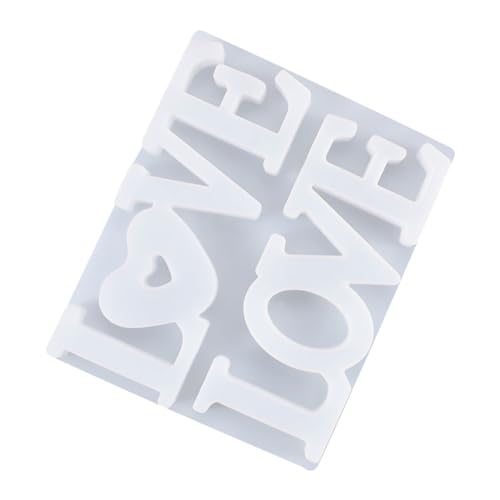 Housoutil 1 Stück Diy Silikonform Love Türschild für Kreative Bastelprojekte Hochwertige Epoxidharz Gießform Leicht und Wiederverwendbar für Dekoration und Housoutil 1 Stück Diy Silikonform Love Türschild für Kreative Bastelprojekte Hochwertige Epoxidharz Gießform Leicht und Wiederverwendbar für Dekoration und von Housoutil