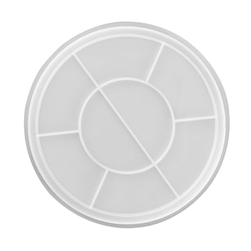 Housoutil 1 Stück Diy Silikonform für Runde Aufbewahrungstabletts Epoxidharz Gießform Wiederverwendbar für Bastelprojekte für Schmuck und Dekoration Langlebig und Leicht zu Reinigen Housoutil 1 Stück Diy Silikonform für Runde Aufbewahrungstabletts Epoxidharz Gießform Wiederverwendbar für Bastelprojekte für Schmuck und Dekoration Langlebig und Leicht zu Reinigen von Housoutil