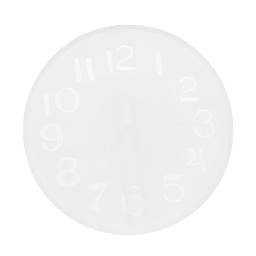 Housoutil 1 Stück Diy Silikonform für Wanduhr Flexibles Epoxidharz Gießwerkzeug für Bastelprojekte zur Herstellung Einzigartiger Zeitmesser und Persönlicher von Housoutil