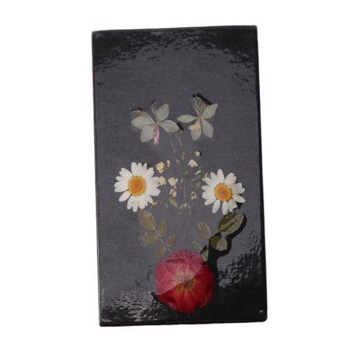 Housoutil 1 Stück Diy Trockenblumen Notizbuch Kreatives Tagebuch für Zuhause Schule und Büro Stilvolles Schreibheft für Reiseberichte Gedichte und Skizzen Schwarz Housoutil 1 Stück Diy Trockenblumen Notizbuch Kreatives Tagebuch für Zuhause Schule und Büro Stilvolles Schreibheft für Reiseberichte Gedichte und Skizzen Schwarz von Housoutil