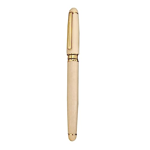 Housoutil 1 Stück Kreativer Holzstift Eleganter Schreibstift für Schule Büro und Studenten Ergonomisches Design für Müheloses Schreiben Hochwertige Füllfederhalter aus Natürlichem Ahornholz Housoutil 1 Stück Kreativer Holzstift Eleganter Schreibstift für Schule Büro und Studenten Ergonomisches Design für Müheloses Schreiben Hochwertige Füllfederhalter aus Natürlichem Ahornholz von Housoutil