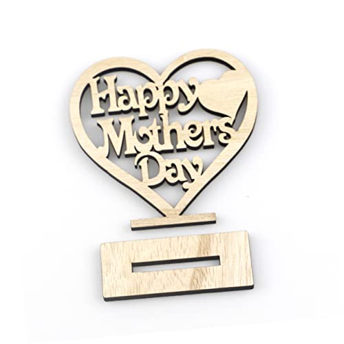 Housoutil 1 Stück Liebesornamente Aus Holz Mutter Leer Jubiläum Ihr Mama Herz-plakette- Hölzern Housoutil 1 Stück Liebesornamente Aus Holz Mutter Leer Jubiläum Ihr Mama Herz-plakette- Hölzern von Housoutil
