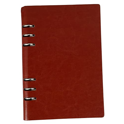 Housoutil 1 Stück Notizbuch Abnehmbares Schreibbuch für Praktische Notizblätter Tragbares Handbuch für Büro Studium und Organisation Hochwertiges Braunes Design Housoutil 1 Stück Notizbuch Abnehmbares Schreibbuch für Praktische Notizblätter Tragbares Handbuch für Büro Studium und Organisation Hochwertiges Braunes Design von Housoutil