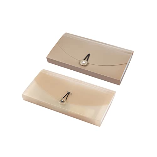 Housoutil 1 Stück PP Material Windmappen Aktenordner mit Etiketten Tragbarer Erweiterbarer Fächermappe Halbtransparent Beige für Dokumentenorganisation im Büro und Zuhause Housoutil 1 Stück PP Material Windmappen Aktenordner mit Etiketten Tragbarer Erweiterbarer Fächermappe Halbtransparent Beige für Dokumentenorganisation im Büro und Zuhause von Housoutil