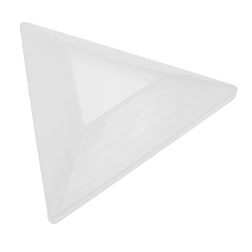 Housoutil 1 Stück Silikon Gießform für Snacks Dreieckige Tablettform für DIY Projekte für Aufbewahrung Desserts und Langlebig und Einfach zu Handhaben von Housoutil
