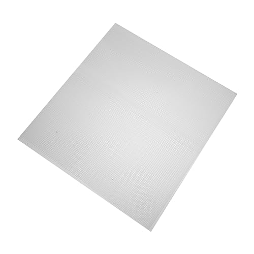 Housoutil 1 Stück Stoff mit Wasserlösung Handwerk Kreuzstich-Tuch Handstickstabilisator Wasserlösung Tuch löslich Film Kleidungszubehör Kreuzstichmaterial pva Transparent von Housoutil