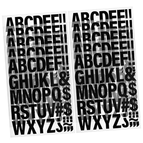 Housoutil 10 Blätter Bügelbuchstaben Buchstabenaufkleber Buchstabenaufkleber Kleine Kleidungsaufkleber Wärmetransferbuchstaben Bügelbilder Für Kleidungsaufkleber Buchstaben von Housoutil