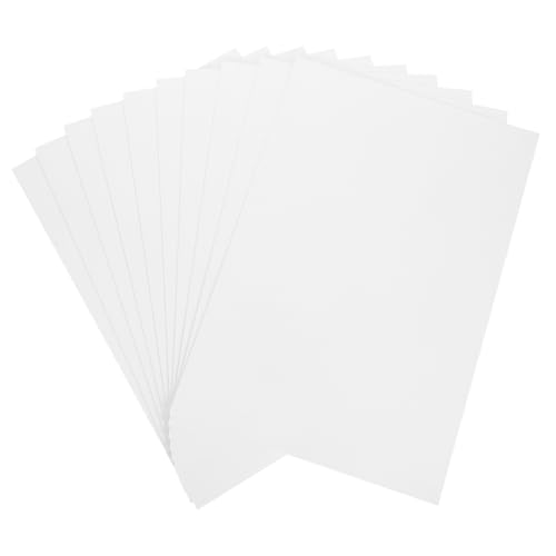 Housoutil 10 Blatt Aquarellpapier Karton Für Karten Strukturiertes Papier Für Diy -projekte Zeichenpapier Für Künstler Bulk -karton Für Diy -karten Künstler Aquarellmalpapier Weiß von Housoutil