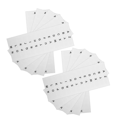 Housoutil 10 Blatt Index Etikettenaufkleber Buchseitenmarker Dokumentmarker Haftseitenmarker Buchanmerkungszubehör Lesezeichen Haftregisterkarten Buchanmerkungsregisterkarten von Housoutil