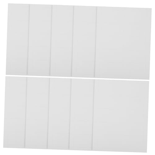 Housoutil 10 Blatt Visitenkartendruckpapier Fotodruckerpapier bedruckbare visitenkarten Bürodruckerpapier Visitenkartenpapier Blankokarten zum Drucken Visitenkarten leer Weiß von Housoutil