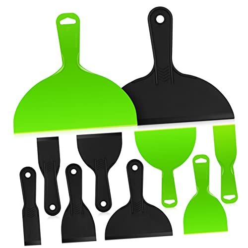 Housoutil 10 STK Farb Schaber Set Tapetenentferner Spachtelmasse Für Wand Tapen Abs Patchen Aufkleber Farbe Gießen Kittkratzer Rigipsplatten Flache Kratzer Malerkratzer Schabwerkzeug Plastik Housoutil 10 STK Farb Schaber Set Tapetenentferner Spachtelmasse Für Wand Tapen Abs Patchen Aufkleber Farbe Gießen Kittkratzer Rigipsplatten Flache Kratzer Malerkratzer Schabwerkzeug Plastik von Housoutil