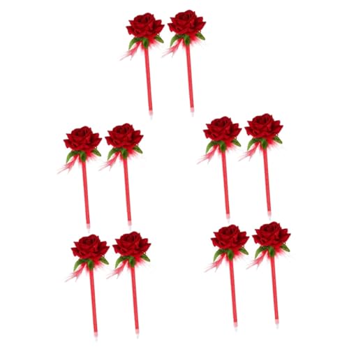 Housoutil 10 Stck. Kreative Blumen Kugelschreiber mit Deckel Langlebige Kunststoff und Stoffmaterialien Glattes Schreiben Design für Büro Schule Lehrer und Partygeschenk Housoutil 10 Stck. Kreative Blumen Kugelschreiber mit Deckel Langlebige Kunststoff und Stoffmaterialien Glattes Schreiben Design für Büro Schule Lehrer und Partygeschenk von Housoutil