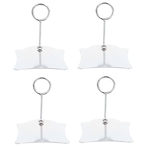 Housoutil 10 Stck. Metall Preisschildhalter für Supermarkt und Bäckerei Langlebige Etikettenclips Eleganter Food Label Clip Tragbar und Fest Klemmt Preisschilder Silberfarben Housoutil 10 Stck. Metall Preisschildhalter für Supermarkt und Bäckerei Langlebige Etikettenclips Eleganter Food Label Clip Tragbar und Fest Klemmt Preisschilder Silberfarben von Housoutil