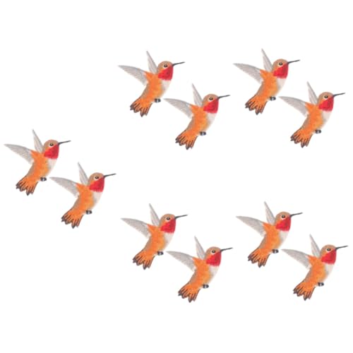 Housoutil 10 Stk Teiliges Vogel Applikationen zum Aufbügeln Bestickte Stoffpatches für Kleidung Reparatur Langlebige DIY Dekoration für Textilien Federn Einfach zu Befestigen Housoutil 10 Stk Teiliges Vogel Applikationen zum Aufbügeln Bestickte Stoffpatches für Kleidung Reparatur Langlebige DIY Dekoration für Textilien Federn Einfach zu Befestigen von Housoutil