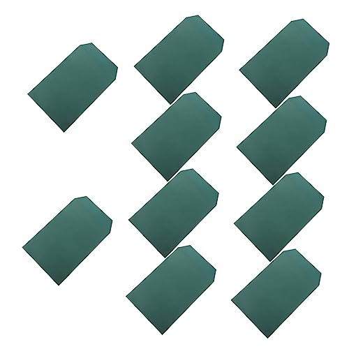 Housoutil 10 Stück Aktenhalter Ordner Dateispeicherumschläge Heimbüro Bunte Umschläge Stationäre Aufbewahrungshüllen Umschlagtaschen A4 Aktenumschläge Green Papier von Housoutil