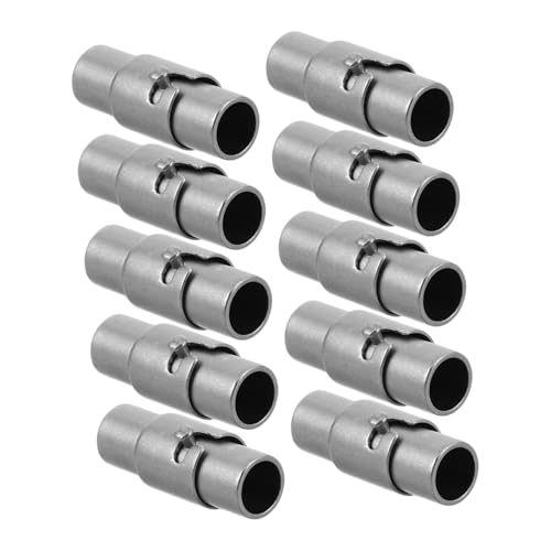 Housoutil 10 Stück Armbandverschluss Schmuckverschlüsse Und Verschlüsse Schließe Zauberverschluss Magnetverschlüsse Für Halsketten Armbandverschlüsse Und Verschlüsse Grey Kupfer Housoutil 10 Stück Armbandverschluss Schmuckverschlüsse Und Verschlüsse Schließe Zauberverschluss Magnetverschlüsse Für Halsketten Armbandverschlüsse Und Verschlüsse Grey Kupfer von Housoutil
