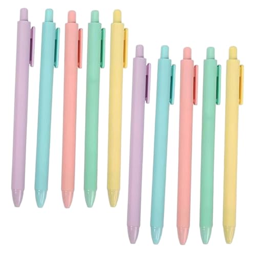Housoutil 10 Stück Automatischer Kugelschreiber Gelstifte Gelpunktstifte Einfacher Schulgelstift Dekorativer Einfacher Gelstift Druck-gel-stift Gelstift Zum Kreativen Testen Stahl Housoutil 10 Stück Automatischer Kugelschreiber Gelstifte Gelpunktstifte Einfacher Schulgelstift Dekorativer Einfacher Gelstift Druck-gel-stift Gelstift Zum Kreativen Testen Stahl von Housoutil