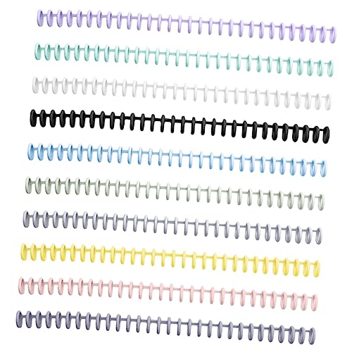 Housoutil 10 Stück Binde Ring Ringordner Für Lose Blätter Buchringe Mit Losen Blättern Notizbücher Bindung Notizbuch Mit Losen Blättern Journal -notizbuch Bindering-snap Spiralblock Plastik Housoutil 10 Stück Binde Ring Ringordner Für Lose Blätter Buchringe Mit Losen Blättern Notizbücher Bindung Notizbuch Mit Losen Blättern Journal -notizbuch Bindering-snap Spiralblock Plastik von Housoutil