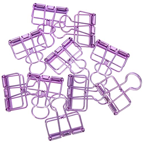 Housoutil 10 Stück Elliot Ordnerklammern Klemmbrett Binder Clips Für Studenten Große Büroklammern Büro Schreibwaren Klemmen Organizer Große Binder Clips Große Büroklammer Auf Metall von Housoutil