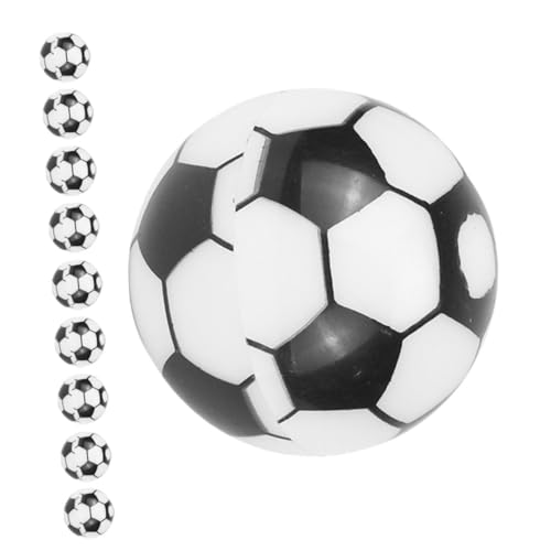 Housoutil 10 Stück Fußballstiftschärfer Bleistiftspitzer Eyeliner Bleistiftschärfer Kleine Manuelle Praktischer Fußballspitzer Tragbare Schärfer Buntstiftspitzer Büro Abs von Housoutil