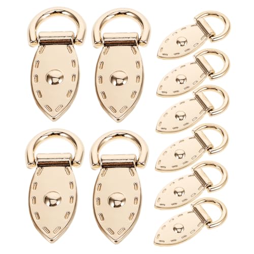 Housoutil 10 Stück Gurtschnallen Geldbörsengurt Verbinder Geldbörsen Karabinerhaken Karabiner Für Tasche Metallschnalle Umhängetasche Karabiner Taschengurt Karabiner von Housoutil