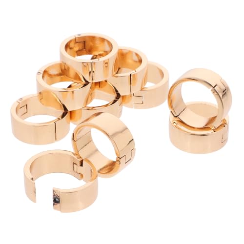 Housoutil 10 Stück Halter für Büroklammern Ringklemme Bindering Papierringe aus Metall Kreis Clips Ringe Clipringe Binderkreis klingelt Ringe für Karteikarten Mini-Binderringe Zinklegierung Housoutil 10 Stück Halter für Büroklammern Ringklemme Bindering Papierringe aus Metall Kreis Clips Ringe Clipringe Binderkreis klingelt Ringe für Karteikarten Mini-Binderringe Zinklegierung von Housoutil