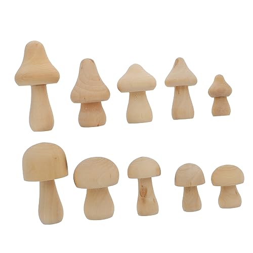 Housoutil 10 Stück Holz Pilz Diy für Kreative Kinderprojekte für Home Decor und Festlichkeiten Hochwertigem Leichtem Holz Gefertigt Housoutil 10 Stück Holz Pilz Diy für Kreative Kinderprojekte für Home Decor und Festlichkeiten Hochwertigem Leichtem Holz Gefertigt von Housoutil