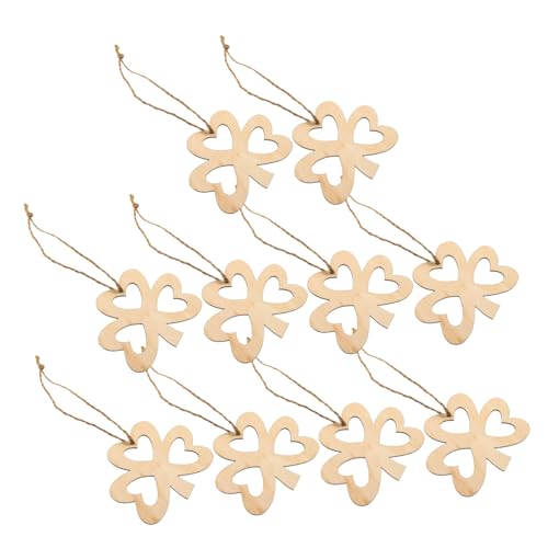 Housoutil 10 Stück Holzspan Anhänger Kleeblatt St Patricks Ausschnitte Hängende Ornamente Dekorationen Basteln Holzausschnitte Unlackierte Holzscheiben DIY Holzscheiben Housoutil 10 Stück Holzspan Anhänger Kleeblatt St Patricks Ausschnitte Hängende Ornamente Dekorationen Basteln Holzausschnitte Unlackierte Holzscheiben DIY Holzscheiben von Housoutil