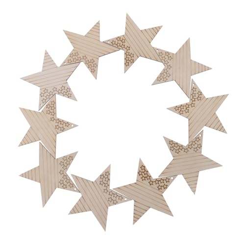 Housoutil 10 Stück Holzsterndekoration Willkommen Holzdekoration zum Unabhängigkeitstag Holzschilder zum Unabhängigkeitstag gedenktag dekoration Unabhängigkeit Dekoration hölzern Beige Housoutil 10 Stück Holzsterndekoration Willkommen Holzdekoration zum Unabhängigkeitstag Holzschilder zum Unabhängigkeitstag gedenktag dekoration Unabhängigkeit Dekoration hölzern Beige von Housoutil