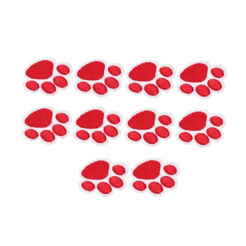 Housoutil 10 Stück Klebe Stickerei Patch Jacke Bestickt Reparatur Kleidung Drucken Patches Für Hüte Flecken Flicken Nähen Kleiderflicken Benutzerdefinierter Patch Tuch Rot Stoff Housoutil 10 Stück Klebe Stickerei Patch Jacke Bestickt Reparatur Kleidung Drucken Patches Für Hüte Flecken Flicken Nähen Kleiderflicken Benutzerdefinierter Patch Tuch Rot Stoff von Housoutil