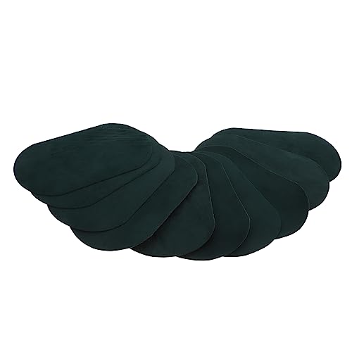 Housoutil 10 Stück Kleidungspatch Oval nähen Schenkel Ellenbogen-Patches Denim bügelei aufbügelflicken ironing Reparaturflicken für Kleidung Reparaturflicken für Hosenlöcher Stoff Dark Green Housoutil 10 Stück Kleidungspatch Oval nähen Schenkel Ellenbogen-Patches Denim bügelei aufbügelflicken ironing Reparaturflicken für Kleidung Reparaturflicken für Hosenlöcher Stoff Dark Green von Housoutil