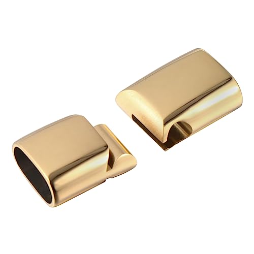 Housoutil 10 Stück Magnetverschluss Gold Verschlüsse für Armbänder und Lederbänder Rostfrei und Langlebig Housoutil 10 Stück Magnetverschluss Gold Verschlüsse für Armbänder und Lederbänder Rostfrei und Langlebig von Housoutil