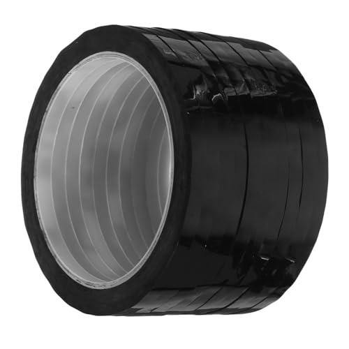 Housoutil 10 Stück Nadelstreifenband Trocken Abwischbares Klebeband Zeichenband Tennisbleiband Chromband Abdeckband Whiteboard-klebeband Trocken Abwischbares Tafelband Das Haustier Schwarz von Housoutil