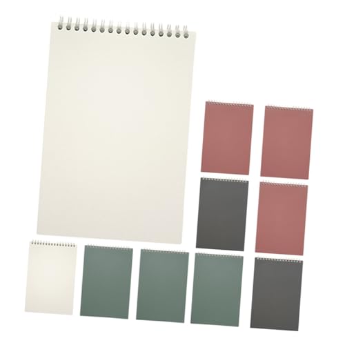 Housoutil 10 Stück Notizbuch Arbeitshefte Business Notebook Spiralblock Tagebuch Mini-notizbücher Für College-schulbedarf Schulmaterial Taschennotenpad Dowling-papier Housoutil 10 Stück Notizbuch Arbeitshefte Business Notebook Spiralblock Tagebuch Mini-notizbücher Für College-schulbedarf Schulmaterial Taschennotenpad Dowling-papier von Housoutil