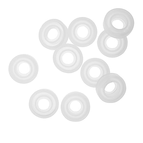Housoutil 10 Stück Schlüsselanhänger Formen Formen Ringe Basteln Ring Rohlinge Hochzeit Große Schmuck Gießform Schmuckform Geometrische Ring Gießform Schmuck Ringform Weiß von Housoutil