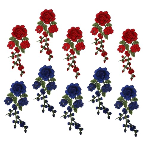 Housoutil 10 Stück Stickerei Nähapplikationen Dekorative Aufnäher Kleidung Bestickter Aufnäher Nähflicken Blumen Applikation Bestickter Applikationsflicken Bestickte Housoutil 10 Stück Stickerei Nähapplikationen Dekorative Aufnäher Kleidung Bestickter Aufnäher Nähflicken Blumen Applikation Bestickter Applikationsflicken Bestickte von Housoutil