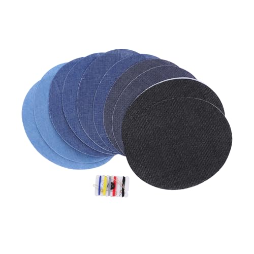 Housoutil 10 Stück Teiliges Denim Aufbügelpatches aus Baumwolle Ovale Form Einfaches Aufbügeln zur Schnellen Reparatur und Dekoration von Jeans Jacken und Rucksäcken Vielseitig für Alltag Housoutil 10 Stück Teiliges Denim Aufbügelpatches aus Baumwolle Ovale Form Einfaches Aufbügeln zur Schnellen Reparatur und Dekoration von Jeans Jacken und Rucksäcken Vielseitig für Alltag von Housoutil