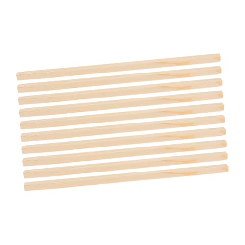 Housoutil 10 Stück Teiliges Dreieckige Kiefernholzleisten Fensterrahmen Molding Screen Trim für DIY Fensterdeko und Fotografie Glatte Oberfläche Leicht und Vielseitig Einsetzbar von Housoutil