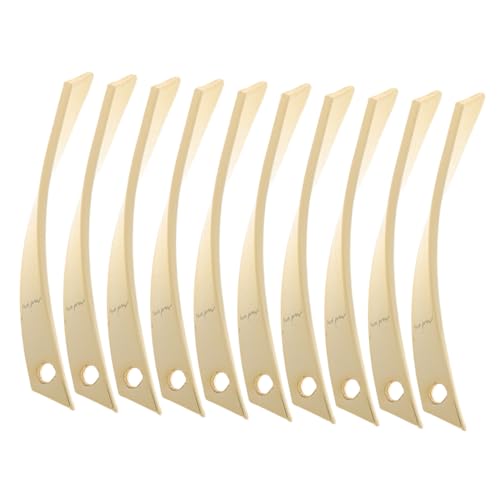 Housoutil 10 Stück Teiliges Goldene Flexible Wellen Sticks für Ohrring DIY Schmuckherstellung Vergoldet Bohrung Charmante Ohrschmuck Zubehör für Kreative Geschenkideen Housoutil 10 Stück Teiliges Goldene Flexible Wellen Sticks für Ohrring DIY Schmuckherstellung Vergoldet Bohrung Charmante Ohrschmuck Zubehör für Kreative Geschenkideen von Housoutil
