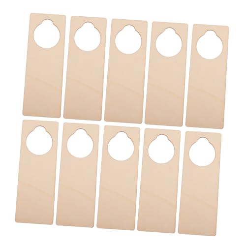Housoutil 10 Stück Teiliges Hängeschild Holz Diy Türschild für Kreative Gestaltungen Schlichtes Design für Zuhause und Geschäft Individuell Beschriftbar als Hinweis oder Erinnerungsschild Housoutil 10 Stück Teiliges Hängeschild Holz Diy Türschild für Kreative Gestaltungen Schlichtes Design für Zuhause und Geschäft Individuell Beschriftbar als Hinweis oder Erinnerungsschild von Housoutil