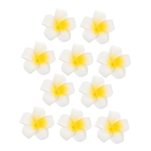 Housoutil 10 Stück Teiliges Künstliche Plumeria Haarklammern aus EVA Realistische Weiße Tropische Blumen Haarschmuck Vielseitig für Strandparty Luau Hochzeit und Damen Frisuren Geeignet Housoutil 10 Stück Teiliges Künstliche Plumeria Haarklammern aus EVA Realistische Weiße Tropische Blumen Haarschmuck Vielseitig für Strandparty Luau Hochzeit und Damen Frisuren Geeignet von Housoutil
